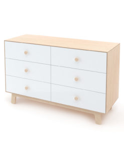 Cómoda/Cambiador Grande Wood Blanco- Oliver Furniture