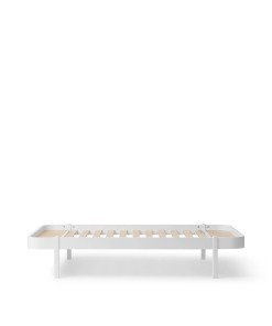 Cama wood 120cm blanco Oliver Furniture