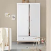 armario multi 2 puertas wood original blanco/abedul oliver furniture