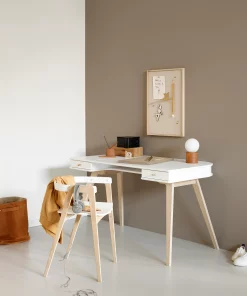 escritorio 72cm y silla wood original de oliver furniture