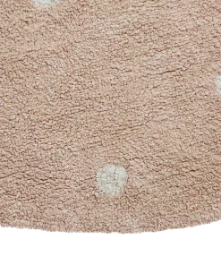 alfombra redonda dot rose lorena canals